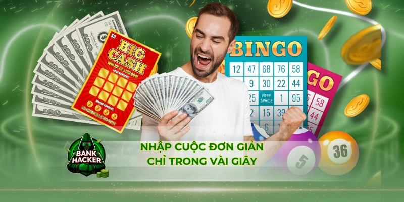 Nhập cuộc đơn giản chỉ trong vài giây