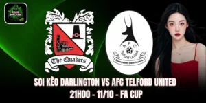 Darlington vs AFC Telford United, 21h00 - 11/10 - FA Cup
